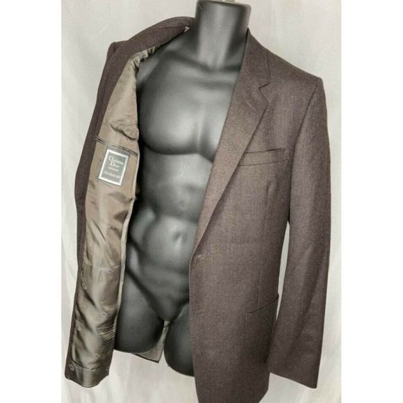 Christian Dior Monsieur Jacobsons Brown Mens Suit jacket blazer